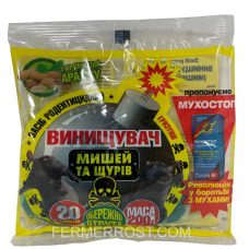 Родентицид Винищувач Мишей та Щурів "Арахіс" (O.L.KAR.) 200г