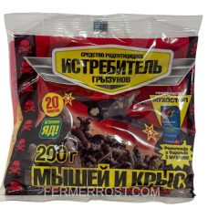 Родентицид Винищувач Мишей та Крис "Истребитель" (O.L.KAR.) 200г